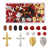 Beadthoven DIY Rosary Jewelry Making Finding Kits DIY-BT0001-43-10