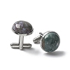 304 Stainless Steel Cuff Buttons G-C185-02P-34-1