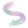 Transparent Painted Glass Beads Strands DGLA-A034-T8mm-A23-1