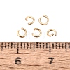 304 Stainless Steel Open Jump Rings STAS-Q113-3x0.6mm-G-01-3