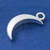 Tibetan Style Alloy Moon Pendants X-TIBEP-Q043-032-RS-3