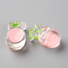 Transparent Enamel Acrylic Beads TACR-S155-002E-2