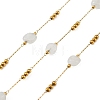 Handmade 316 Stainless Steel Nuggets Link Chains CHS-G051-01G-05-1