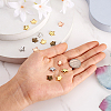 20Pcs 5 Colors Zinc Alloy Charms FIND-CW0001-16-4