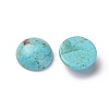 Natural Howlite Cabochons TURQ-L031-033B-01-2