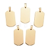 304 Stainless Steel Big Pendants LS-STAS-I140-19F-G-3