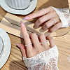 Natural Pearl Finger Finger for Women FS-WG1EA3E-01-4