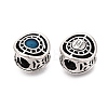 Tibetan Style Alloy Enamel European Beads FIND-Q121-07P-2