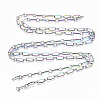 Ion Plating(IP) 304 Stainless Steel Figaro Chains CHS-S006-JN953-3-3