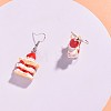 Birthday Resin Dangle Earrings WG88414-01-3