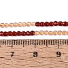Transparent Glass Beads Strands GLAA-N074-01A-18-5