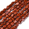 Natural Red Jasper Beads Strands LS-G-G146-A04-01-2
