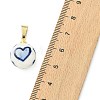 Handmade Porcelain Pendants PALLOY-JF05379-4