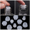 Gorgecraft 60Pcs 2 Styles Plastic Bottle Stoppers with Holes AJEW-GF0008-13-5