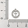 Non-Tarnish 304 Stainless Steel Charms STAS-Z076-01P-01-3