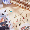 40Pcs 10 Styles Alloy Enamel Pendants FIND-ME0001-94-4