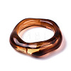 Transparent Resin Finger Rings X-RJEW-T013-001-F02-4