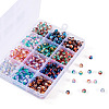 12 Colors Crackle Glass Beads CCG-TA0002-05B-3