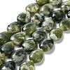 Natural Teardrop Xinyi Jade/Chinese Southern Jade Beads Strands G-L242-23-1