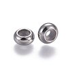 Tarnish Resistant 202 Stainless Steel Spacer Beads STAS-L221-46P-2