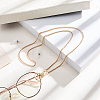Iron Eyeglass Chains AJEW-CN0006-72KCG-4