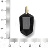 Natural Obsidian Pendants GG-CBA5FCC-01G-04-3