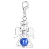 Alloy Angel Pendant Decorations KEYC-PW0009-04F-1