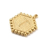 201 Stainless Steel Pendants LS-STAS-R227-01T-G-2