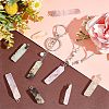 20Pcs Natural Mixed Quartz Pendants FIND-HY0001-27-4