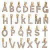 26Pcs Alloy with Crystal Rhinestone Charms PALLOY-CA00042-1