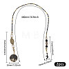 2Pcs Plastic Bead with Zinc Alloy Enamel Charms Bookmarks AJEW-GL0003-52B-2