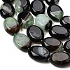 Natural Agate Beads Strands G-F820-N01-01C-4