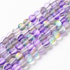 Synthetic Moonstone Beads Strands G-E573-01B-21-2