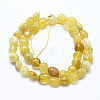 Natural Yellow Opal Beads Strands G-E483-63B-2