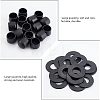 20Pcs Flat Round ABS Plastic Washers FIND-CA00004-79-5