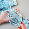 Polyester Tassel Fringe Trimming OCOR-TAC0008-21G-6