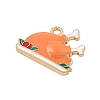 Thanksgiving Day Alloy Enamel Pendants FIND-Z064-03G-2