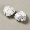 Natural Howlite Heart Love Stone GG-CBAA0EE-03-21-2