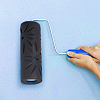 Synthetic Rubber Texture Paint Roller DIY-WH0591-632B-5