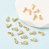 Brass Charms X-KK-T032-043G-4