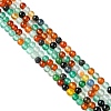Natural Agate Round Bead Strands G-A130-3mm-K03-2