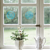 Flat Round PVC Plastic Self Adhesive Window Decorations Accessories AJEW-WH0182-007-3