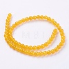 Natural Agate Beads Strands X-G-G583-6mm-04-2