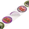 500Pcs Round Halloween Stickers AJEW-S090-03E-3