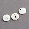 Freshwater Shell Pendants SSHEL-S249-I-2