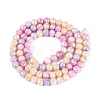 Anti-Tarnish Electroplate Glass Beads Strands EGLA-N027-02A-03-2