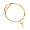 Hollow Cross Alloy Charm Bracelets WG9D531-01-5