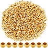 2000Pcs Brass Crimp Beads KK-SP0002-61G-1
