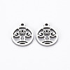 201 Stainless Steel Charms STAS-Q240-070P-1