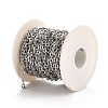 Tarnish Resistant 304 Stainless Steel Cable Chains CHS-K016-01P-4